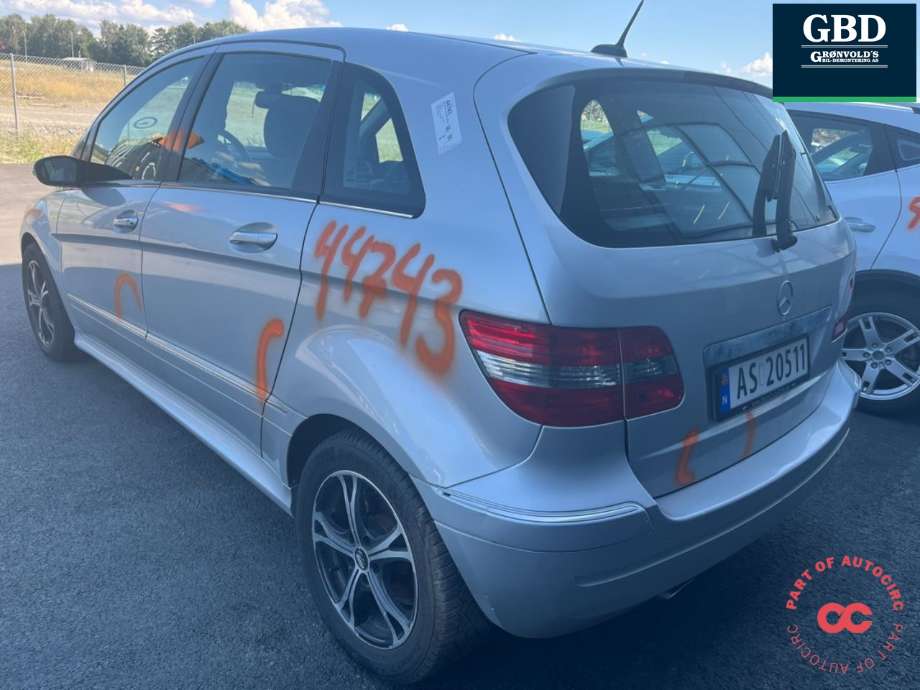 Mercedes B-Klasse 2005-2008 (Fase 1) (W245) (W245), Motorkode: M266.920, Girkassekode: A 169 370 24 00