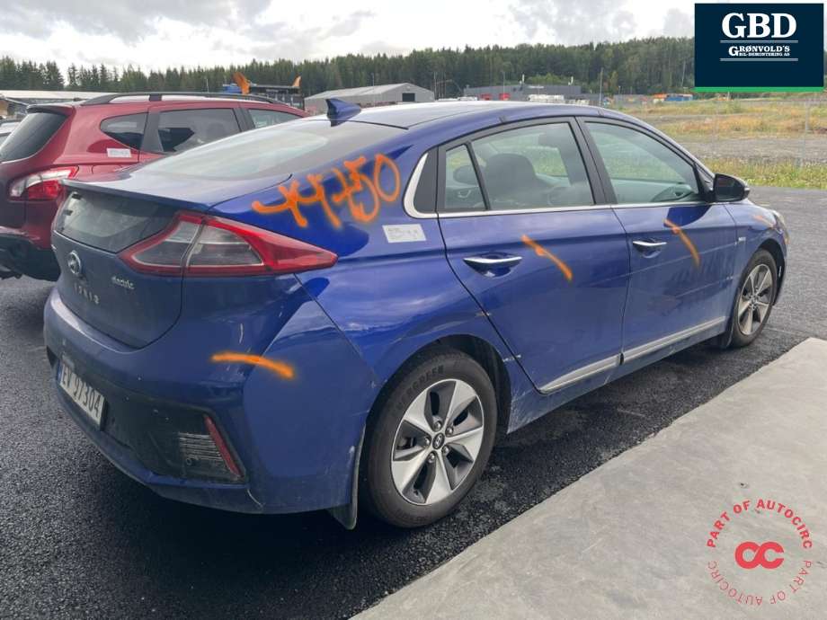 Hyundai Ioniq Electric 2016-2019 (Fase 1) , Motorkode: EM09, Girkassekode: 4450018AA0
