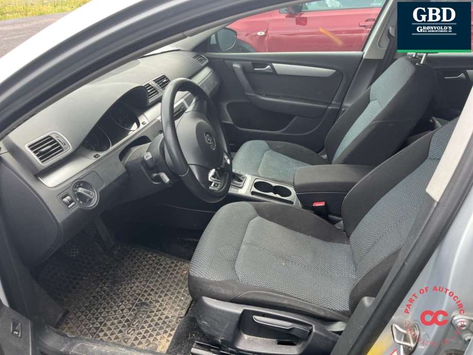 VW Passat 2011-2015 (B7) (B7), Motorkode: CAYC, Girkassekode: MYP