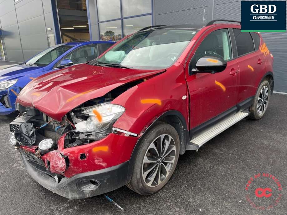 Nissan Qashqai 2010-2014 (Type I, Fase 2) , Motorkode: MR20, Girkassekode: 310203UX9C