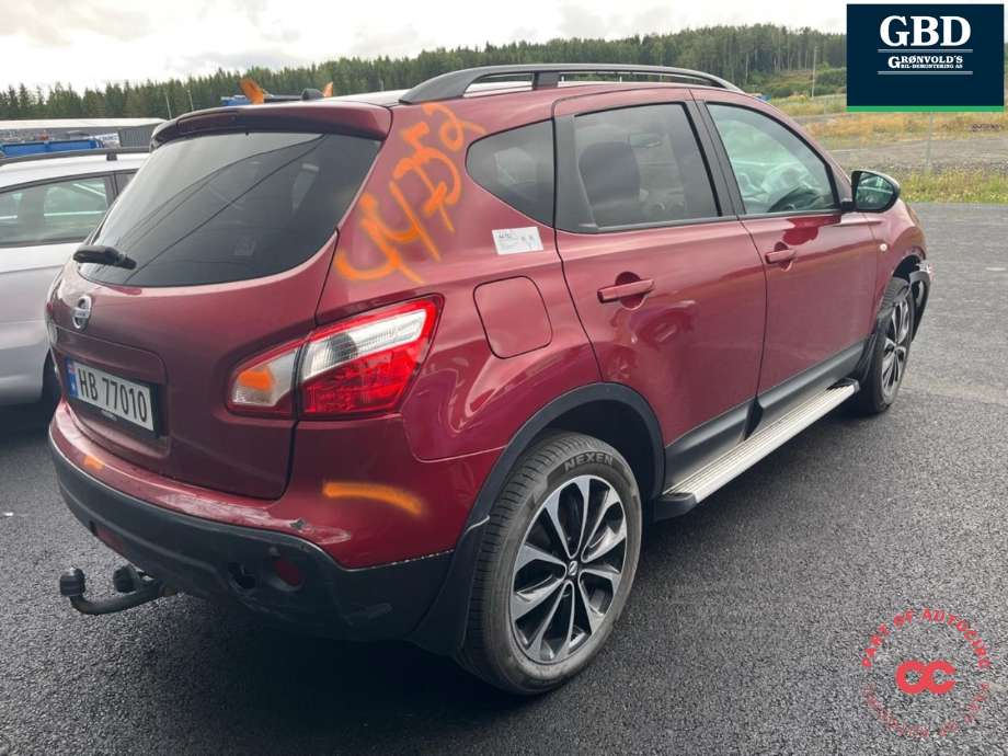 Nissan Qashqai 2010-2014 (Type I, Fase 2) , Motorkode: MR20, Girkassekode: 310203UX9C