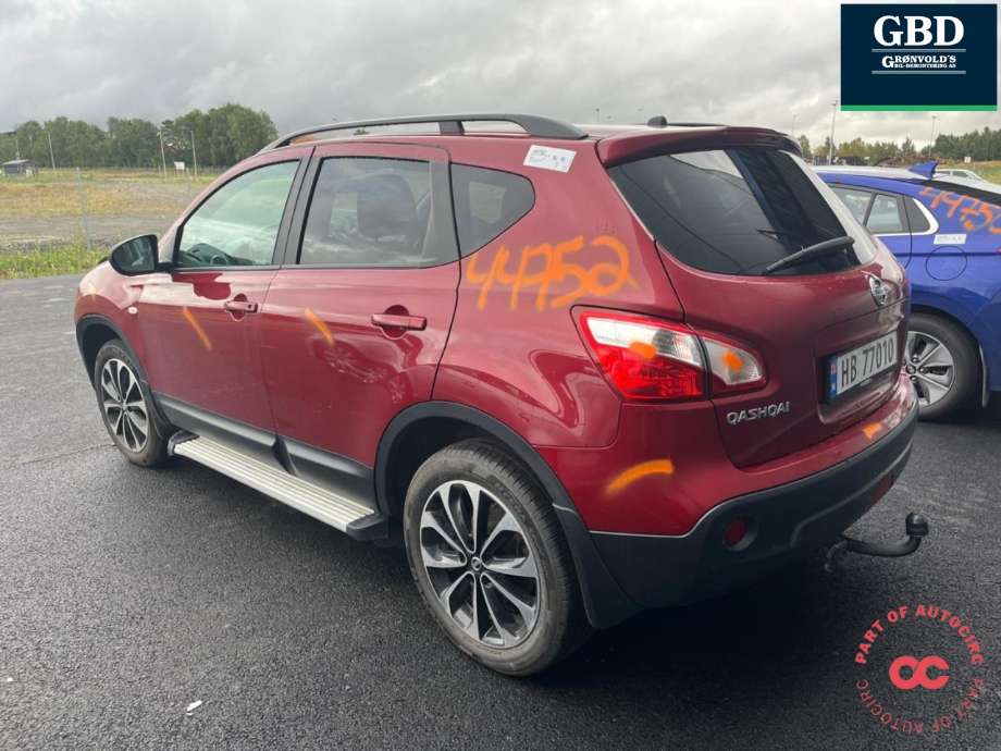 Nissan Qashqai 2010-2014 (Type I, Fase 2) , Motorkode: MR20, Girkassekode: 310203UX9C