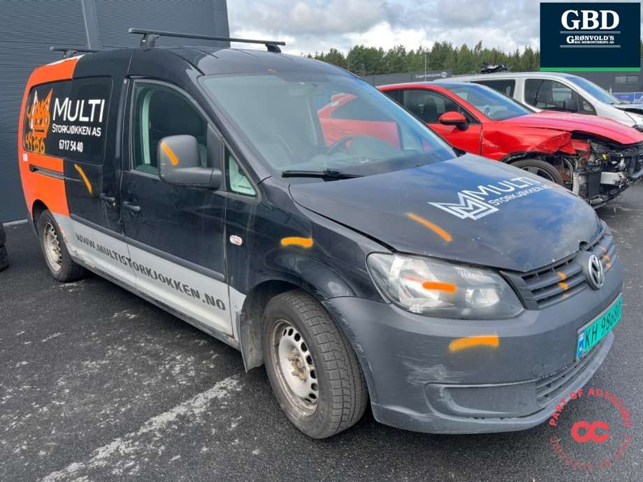 VW Caddy 2010-2015 (Type III, Fase 2) , Motorkode: CAYD, Girkassekode: MLS
