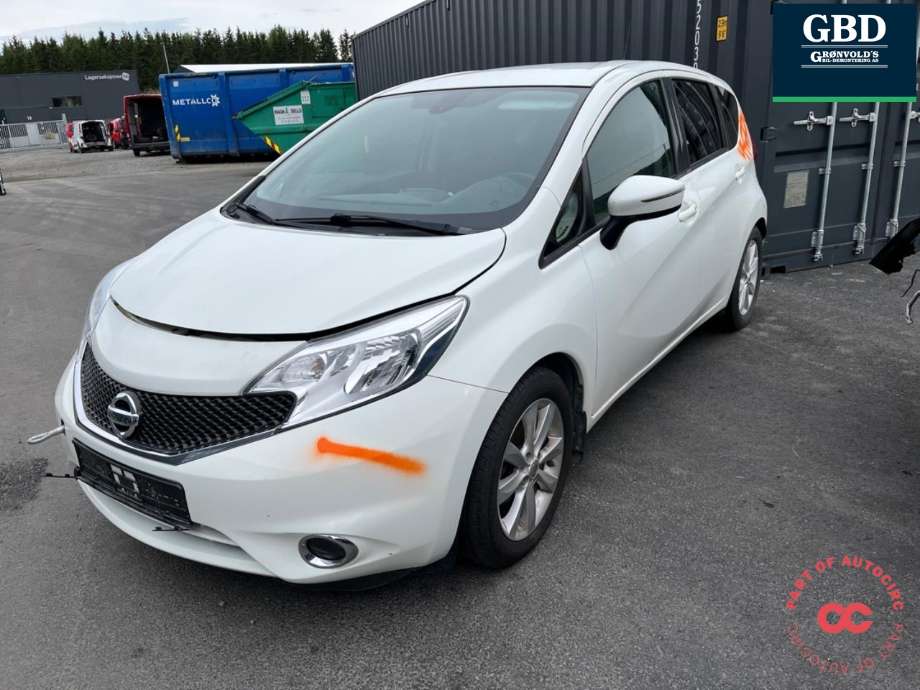 Nissan Note 2013-2017 (Type II) , Motorkode: HR12, Girkassekode: 31020X429A