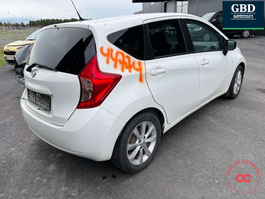 Nissan Note 2013-2017 (Type II) , Motorkode: HR12, Girkassekode: 31020X429A