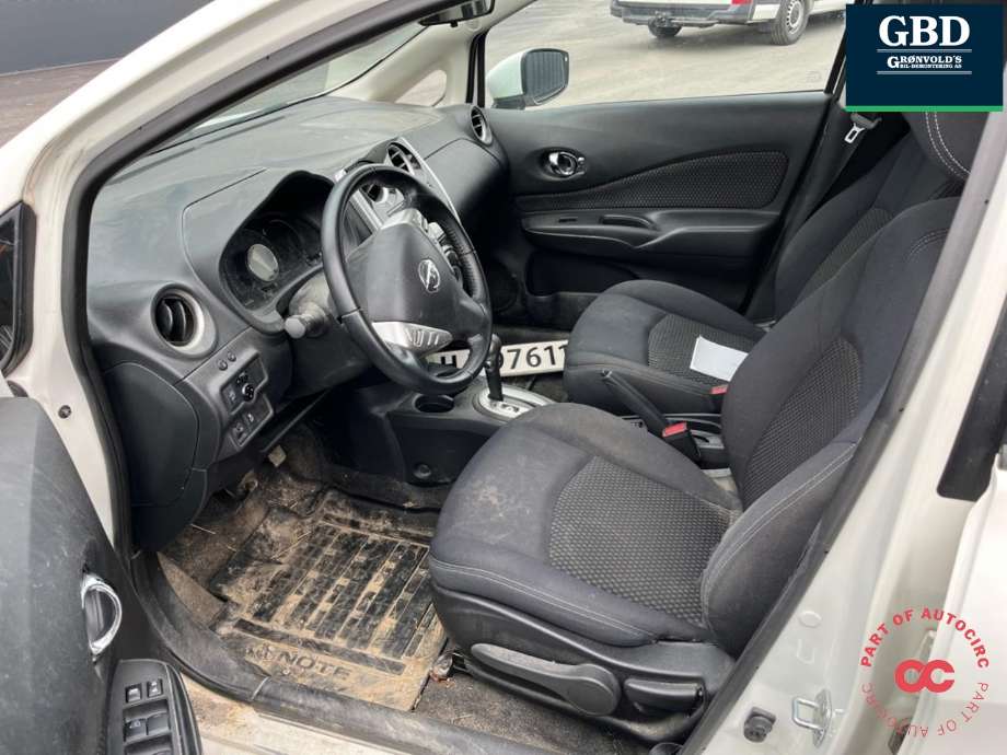 Nissan Note 2013-2017 (Type II) , Motorkode: HR12, Girkassekode: 31020X429A
