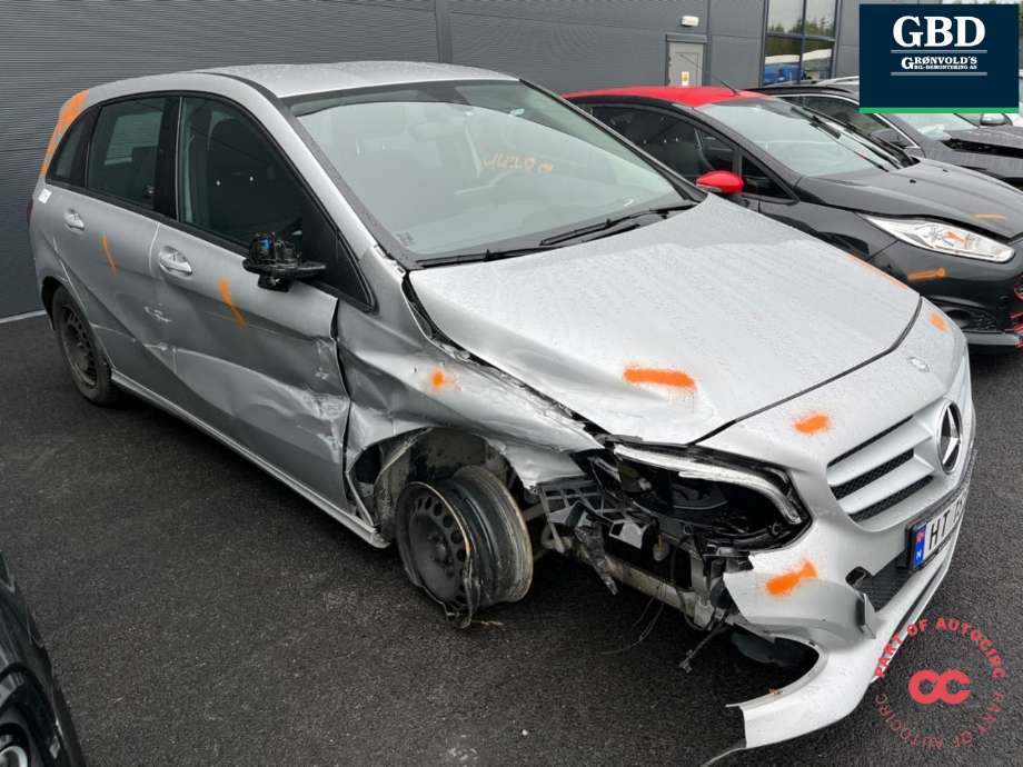 Mercedes B-Klasse 2011-2018 (W246) (W246), Motorkode: OM607.951, Girkassekode: A 246 370 41 02