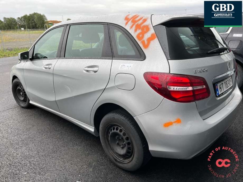 Mercedes B-Klasse 2011-2018 (W246) (W246), Motorkode: OM607.951, Girkassekode: A 246 370 41 02
