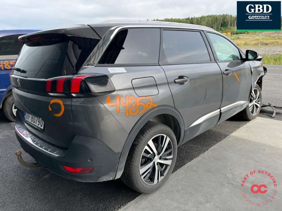 Peugeot 5008 2017-->> (Type II) , Motorkode: YH01, Girkassekode: 98 283 309 80