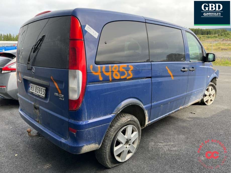 Mercedes Vito/Viano 2004-2010 (Fase 1) (W639) (W639), Motorkode: OM646.982, Girkassekode: A 639 270 11 00