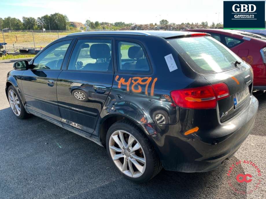 Audi A3 2009-2012 (Type II, Fase 2) , Motorkode: CAYC, Girkassekode: LUB