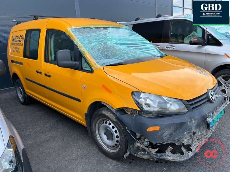 VW Caddy 2010-2015 (Type III, Fase 2) , Motorkode: CFHF, Girkassekode: NFQ