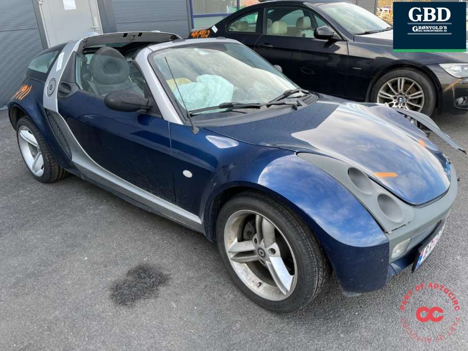 Smart Roadster 2003-2006 delebil , Motorkode: M160.922, Girkassekode: Q 0009479V004000000