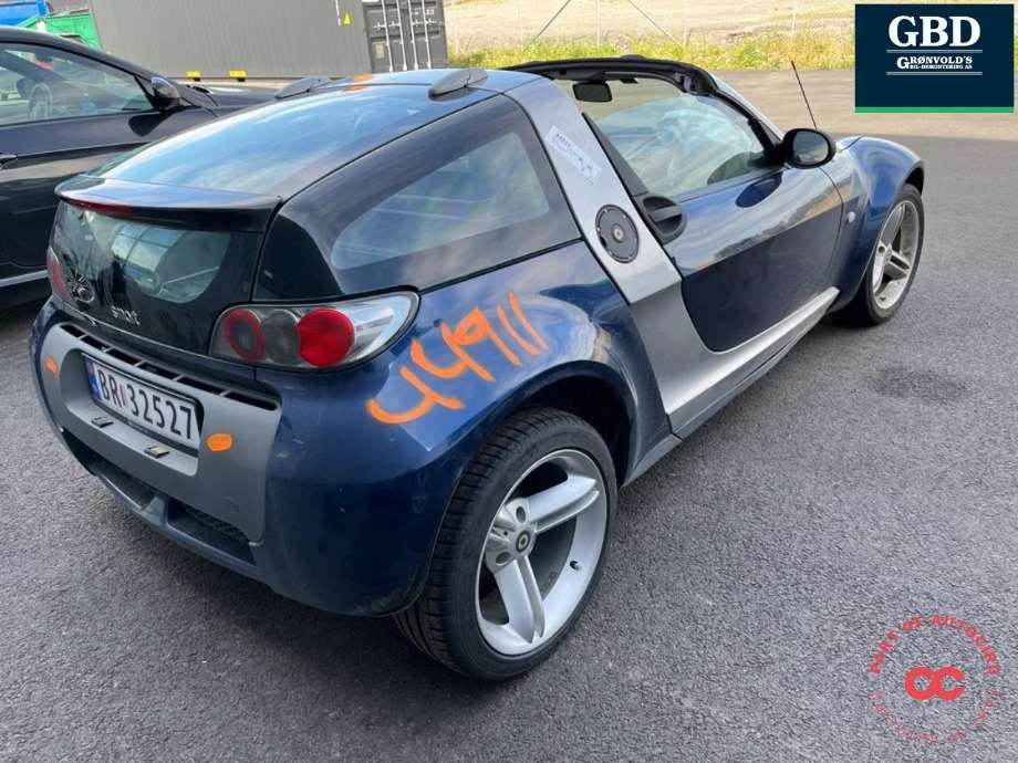 Smart Roadster 2003-2006 delebil , Motorkode: M160.922, Girkassekode: Q 0009479V004000000
