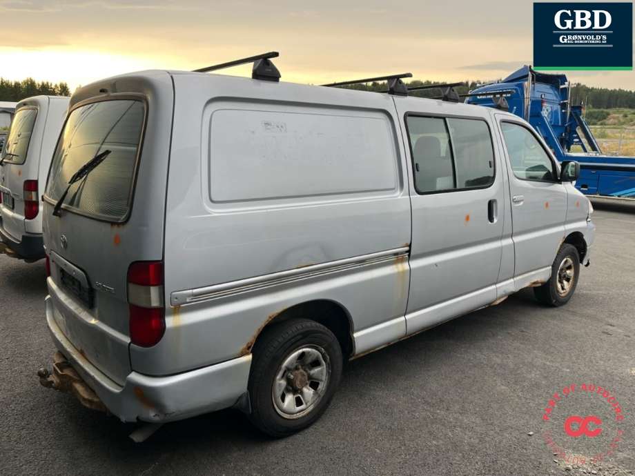 Toyota Hiace 2007-2012 (Fase 3) , Motorkode: 2KD-FTV, Girkassekode: 3303026A60