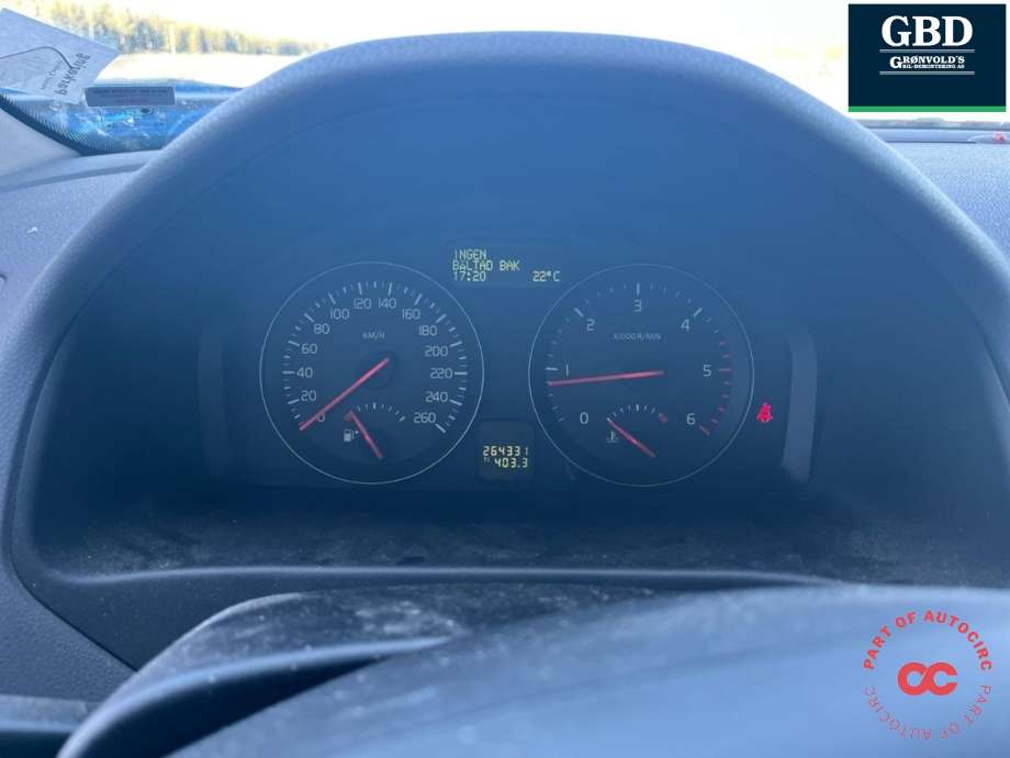 Volvo V50 2007-2012 (Fase 2) , Motorkode: D4164T, Girkassekode: 36050335