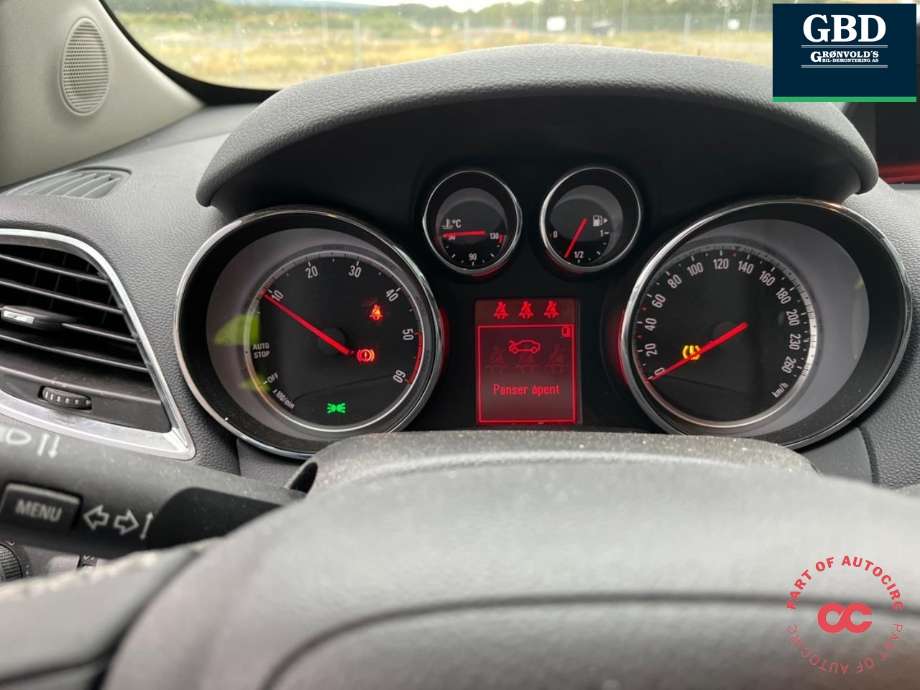 Opel Mokka 2012-2016 (Type I, Fase 1) , Motorkode: A17DTS, Girkassekode: MZ4
