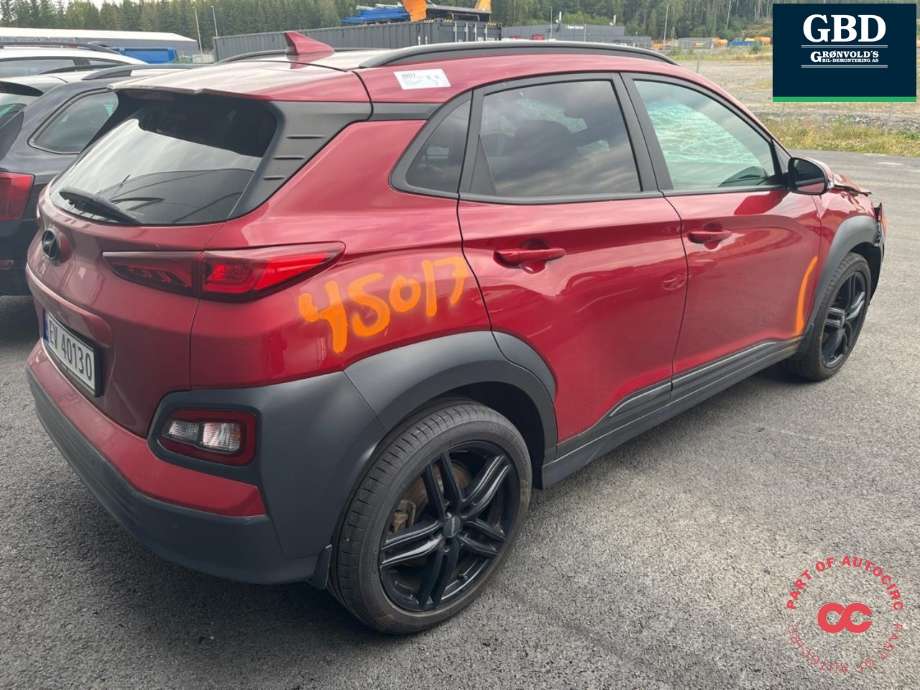 Hyundai Kona 2017-2021 (Type I, Fase 1) , Motorkode: EM16, Girkassekode: TRINNLØS
