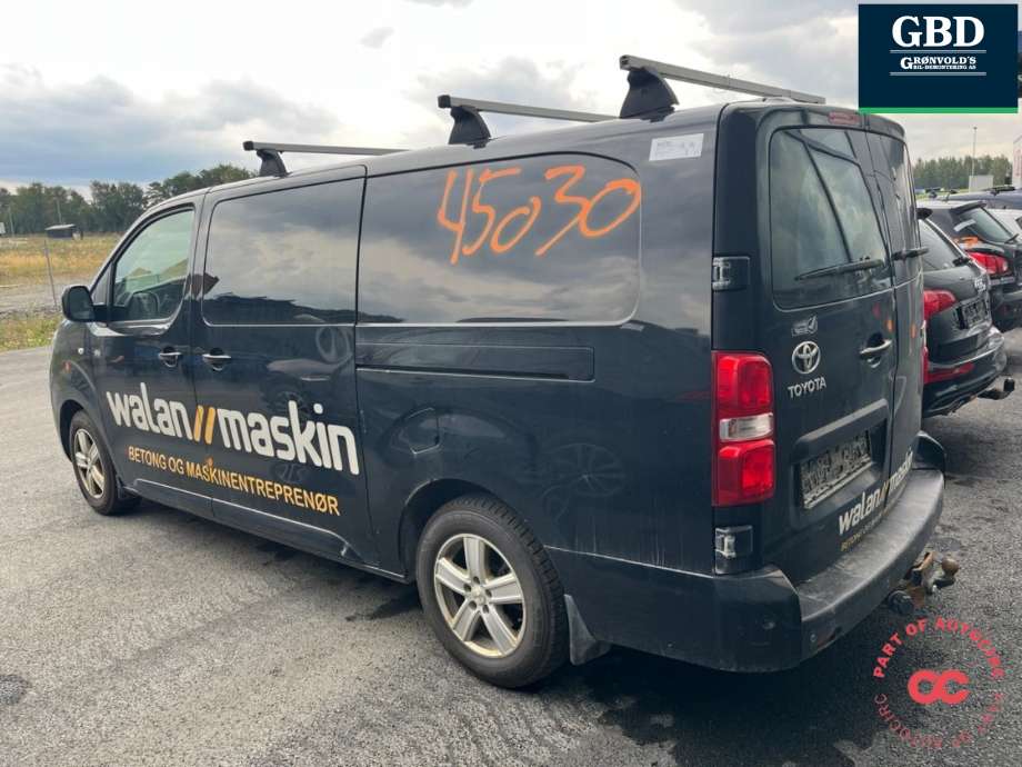 Toyota Proace 2016-->> (Type II) , Motorkode: AHK, Girkassekode: SU001A5607