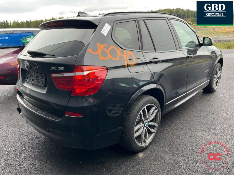 BMW X3 2010-2017 (F25) (F25), Motorkode: B47D20A, Girkassekode: 24 00 8 486 836