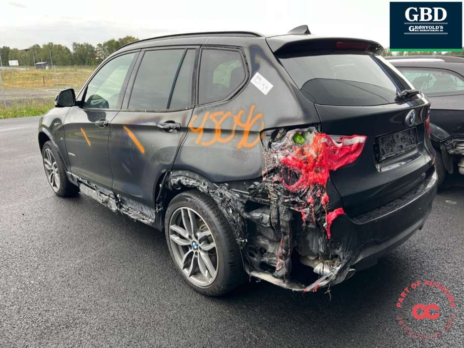 BMW X3 2010-2017 (F25) (F25), Motorkode: B47D20A, Girkassekode: 24 00 8 486 836