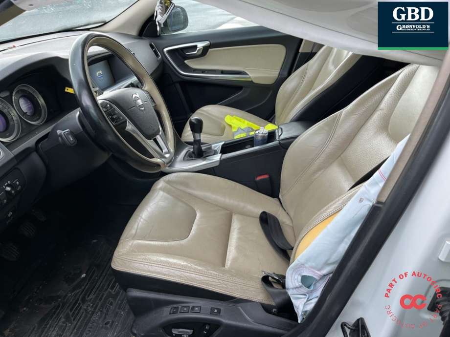 Volvo V60 2010-2013 (Type I, Fase 1) , Motorkode: D4162T, Girkassekode: 36051127