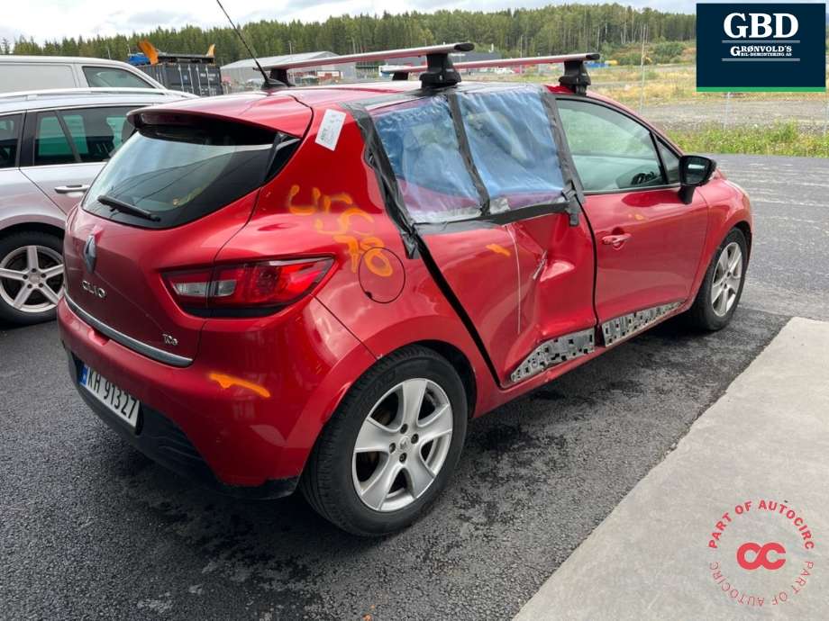 Renault Clio 2012-2016 (Type IV, Fase 1) , Motorkode: H4B-400, Girkassekode: JH3334