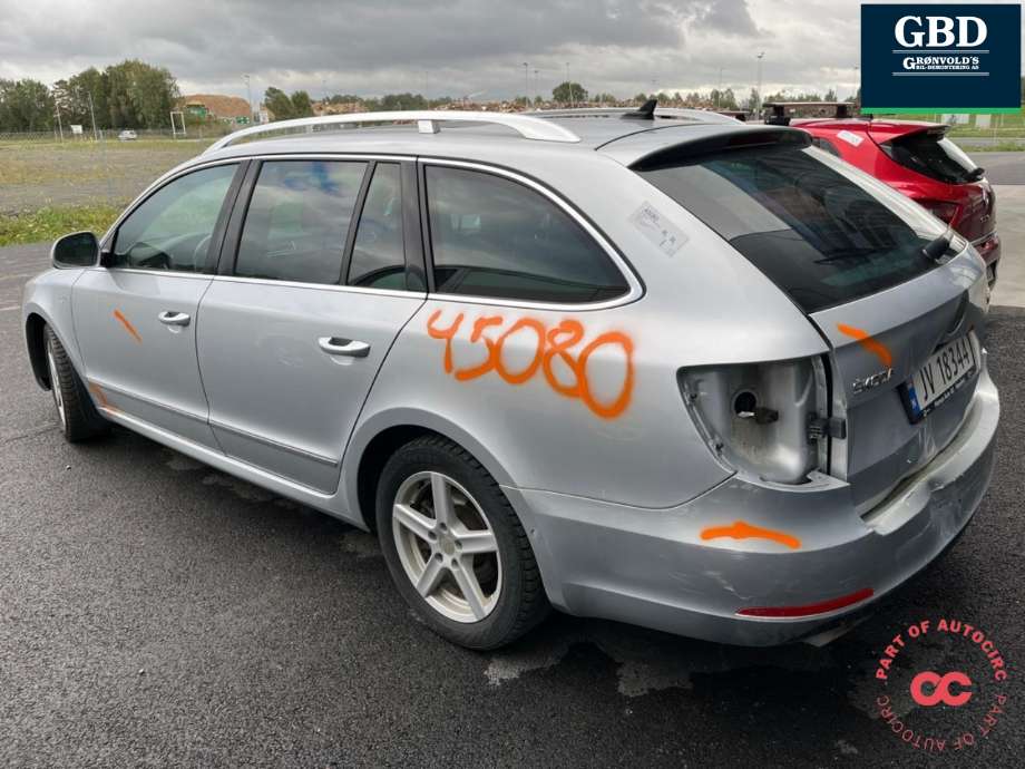Škoda Superb 2008-2015 (Type II) , Motorkode: CFGB, Girkassekode: PQS
