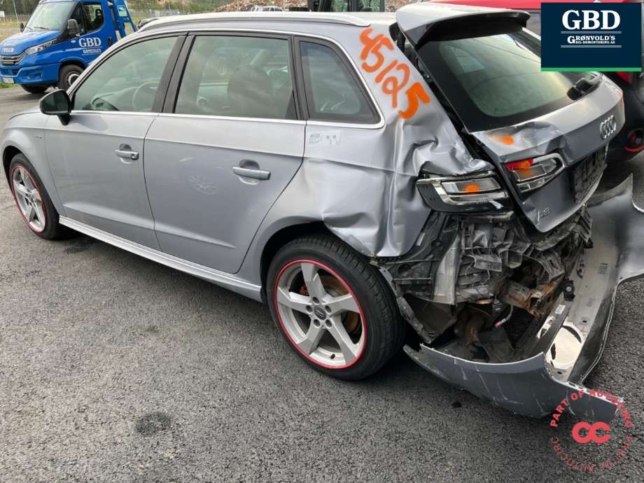 Audi A3 2016-2020 (Type III, Fase 2) , Motorkode: CUKB, Girkassekode: SBZ