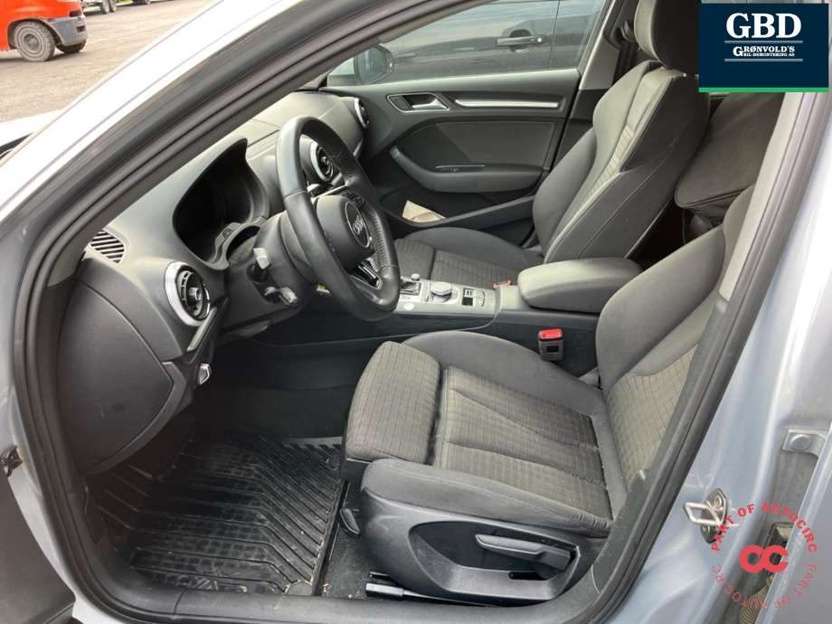 Audi A3 2016-2020 (Type III, Fase 2) , Motorkode: CUKB, Girkassekode: SBZ