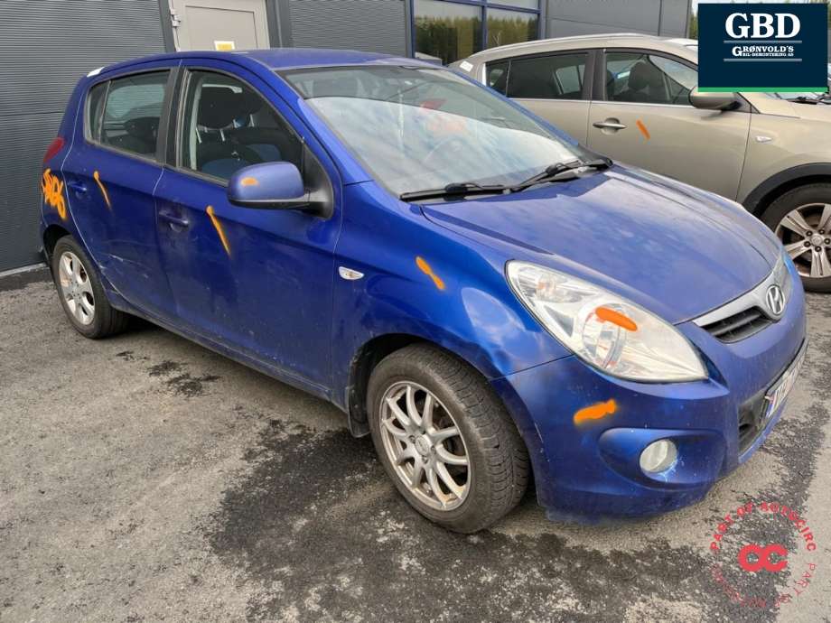 Hyundai i20 2009-2014 (Type I) , Motorkode: G4FA, Girkassekode: 45000 23060