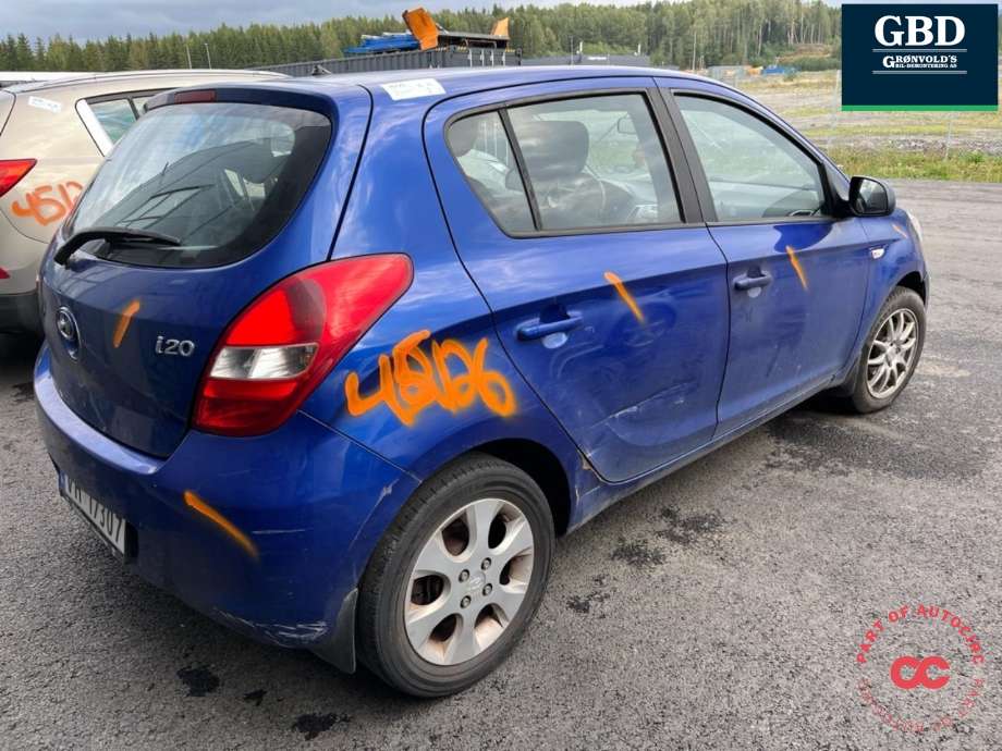 Hyundai i20 2009-2014 (Type I) , Motorkode: G4FA, Girkassekode: 45000 23060