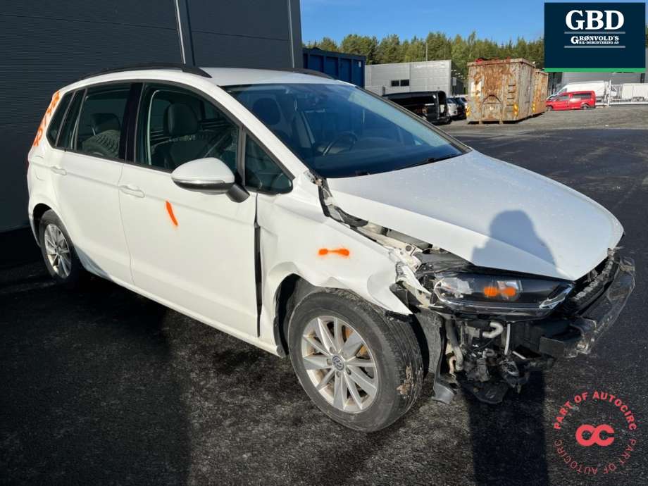 VW Golf Sportsvan 2014-2018 , Motorkode: CYVB, Girkassekode: RGN