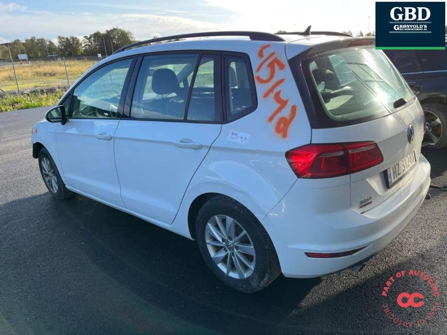 VW Golf Sportsvan 2014-2018 , Motorkode: CYVB, Girkassekode: RGN