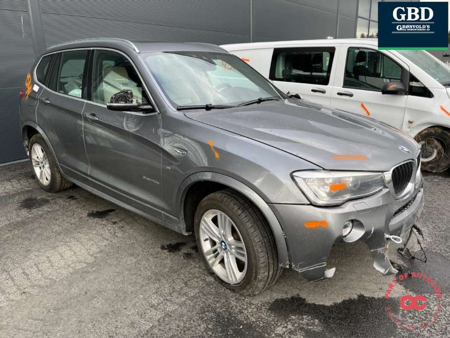 BMW X3 2010-2017 (F25) (F25), Motorkode: B47D20A, Girkassekode: 24 00 8 486 836