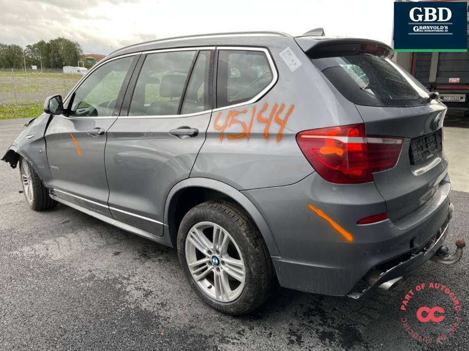 BMW X3 2010-2017 (F25) (F25), Motorkode: B47D20A, Girkassekode: 24 00 8 486 836