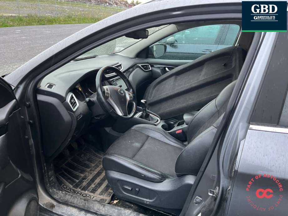 Nissan Qashqai 2014-2021 (Type II) , Motorkode: K9K, Girkassekode: 320104EA0B