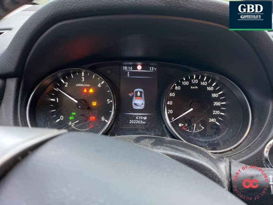 Nissan Qashqai 2014-2021 (Type II) , Motorkode: K9K, Girkassekode: 320104EA0B