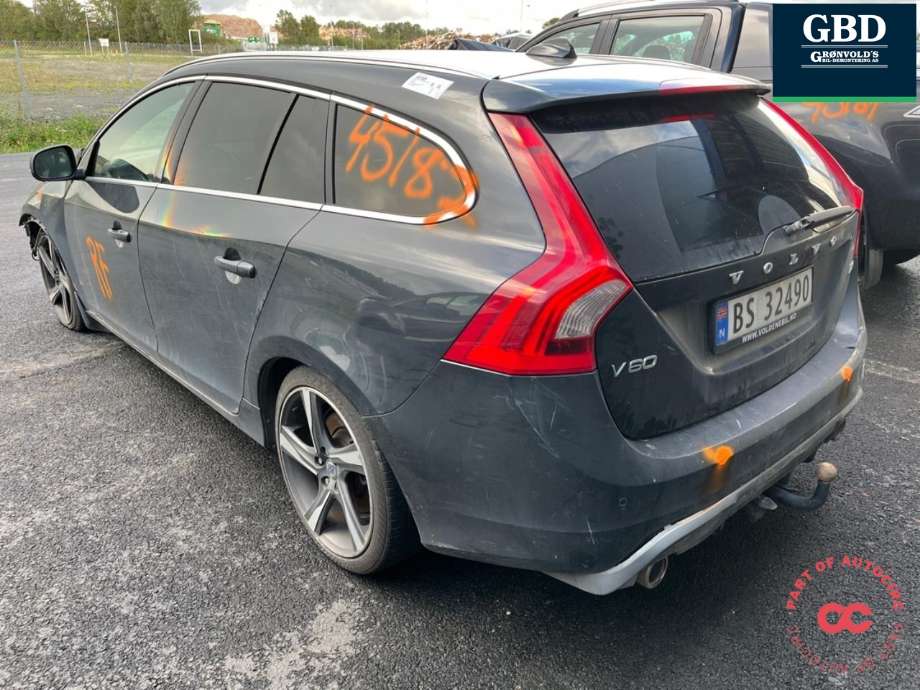 Volvo V60 2010-2013 (Type I, Fase 1) delebil , Motorkode: D5204T3, Girkassekode: 36051015