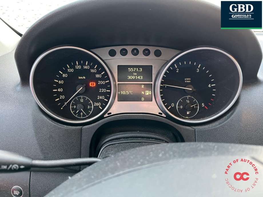Mercedes ML 2005-2011 (W164) (W164), Motorkode: OM642.940, Girkassekode: A 164 270 70 01