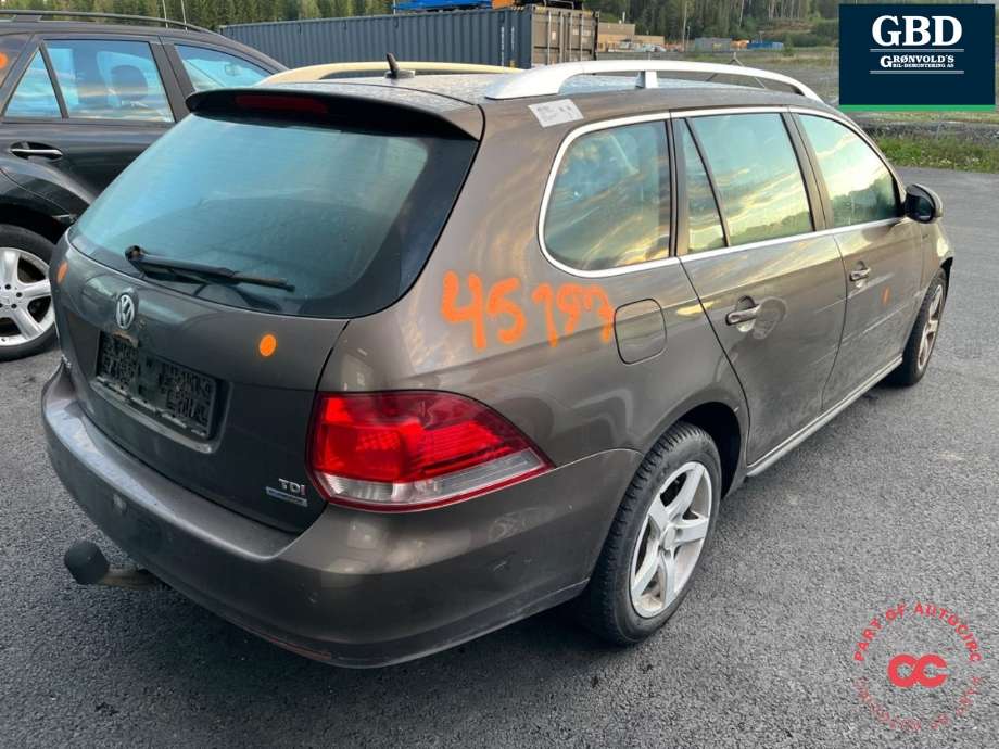 VW Golf VI 2008-2012 , Motorkode: CAYC, Girkassekode: NQD