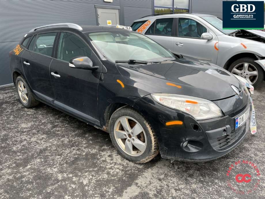 Renault Megane 2009-2016 Type III , Motorkode: K9K N8, Girkassekode: 8201210927