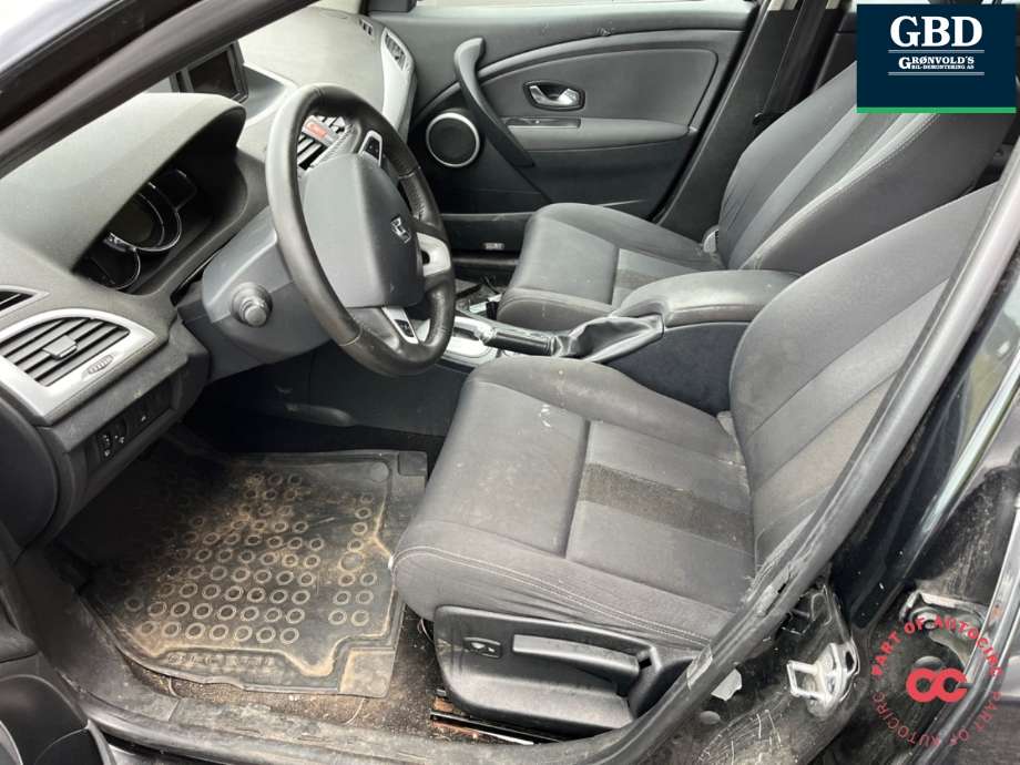 Renault Megane 2009-2016 Type III , Motorkode: K9K N8, Girkassekode: 8201210927