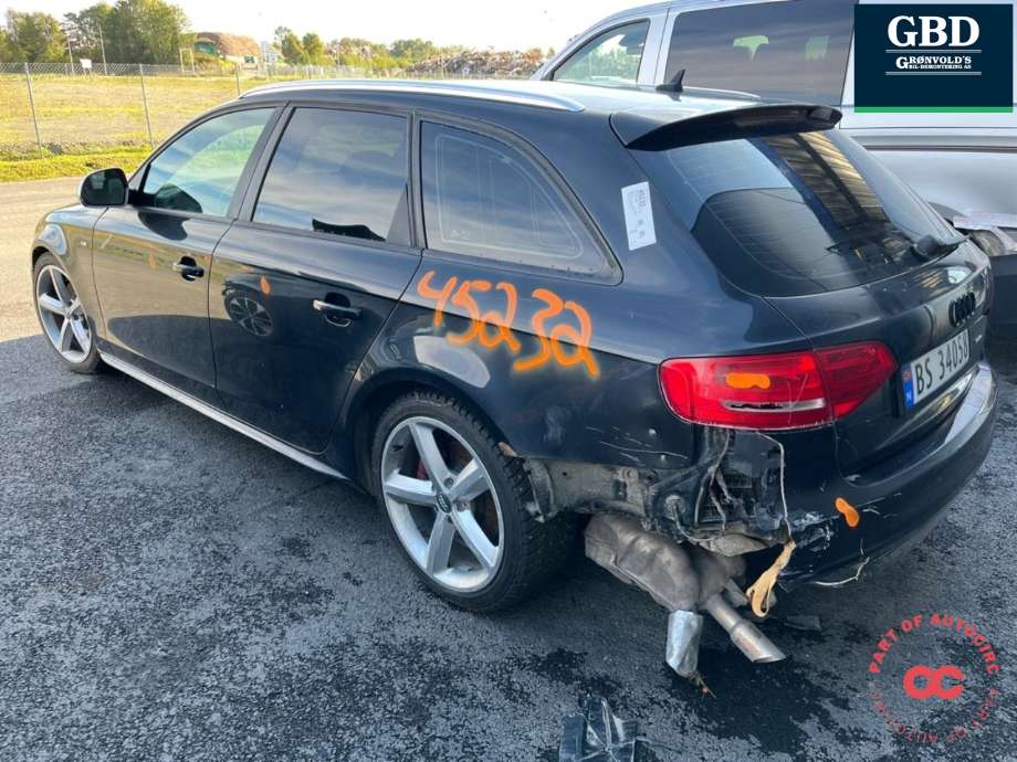 Audi A4 2007-2014 (Type IV) (B8) (B8), Motorkode: CAHA, Girkassekode: KXM