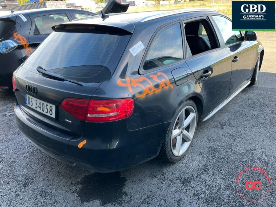 Audi A4 2007-2014 (Type IV) (B8) (B8), Motorkode: CAHA, Girkassekode: KXM
