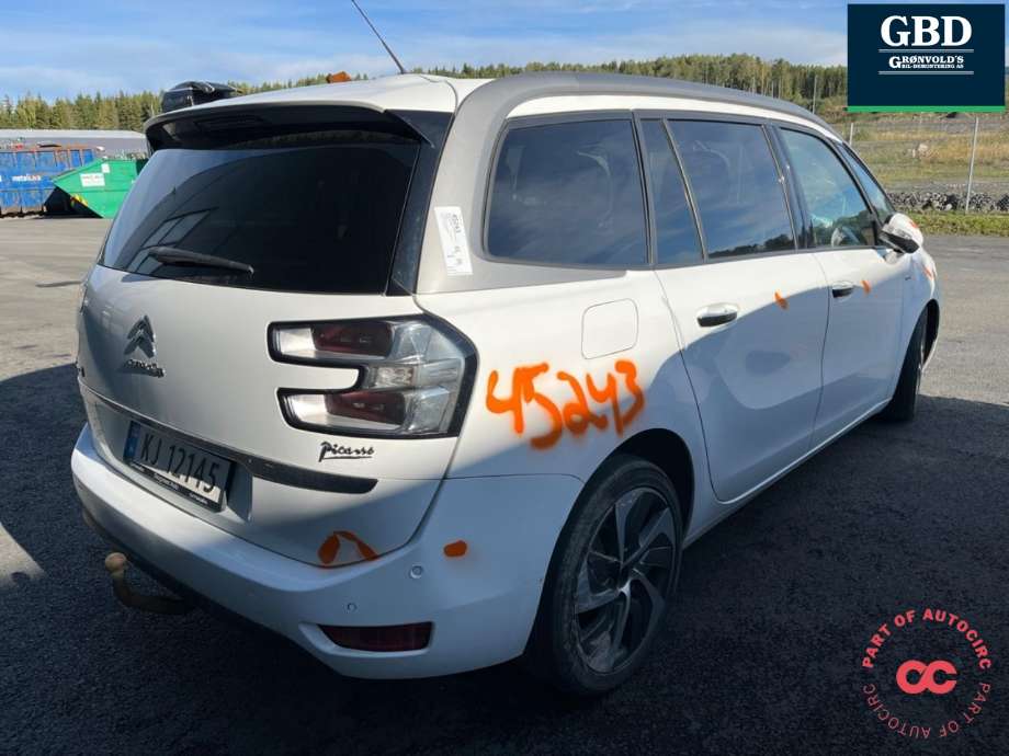 Citroën C4, Picasso 2013-2018 (Type II) , Motorkode: AH01| AHX, Girkassekode: 98 085 830 80
