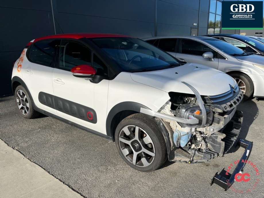 Citroën C3 2016-->> (Type III) , Motorkode: HNZ, Girkassekode: 16 124 443 80
