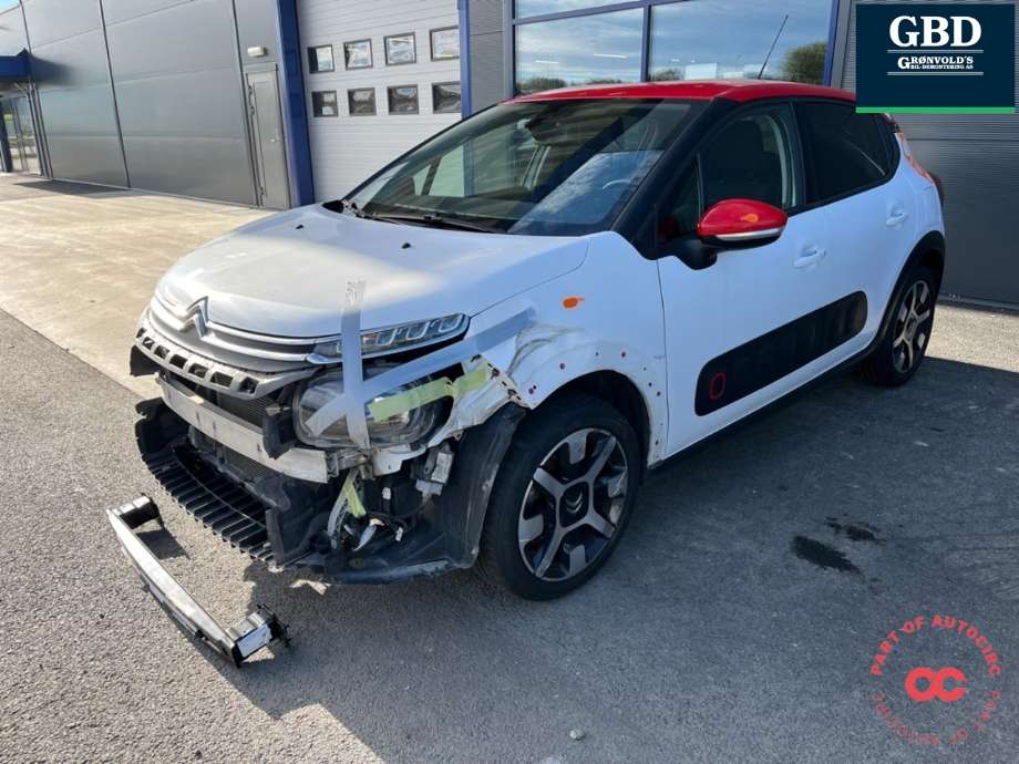 Citroën C3 2016-->> (Type III) , Motorkode: HNZ, Girkassekode: 16 124 443 80