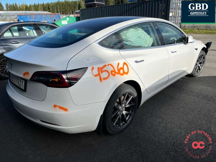 Tesla Model 3 2018-2023 (Fase 1) , Motorkode: 3D1, Girkassekode: 