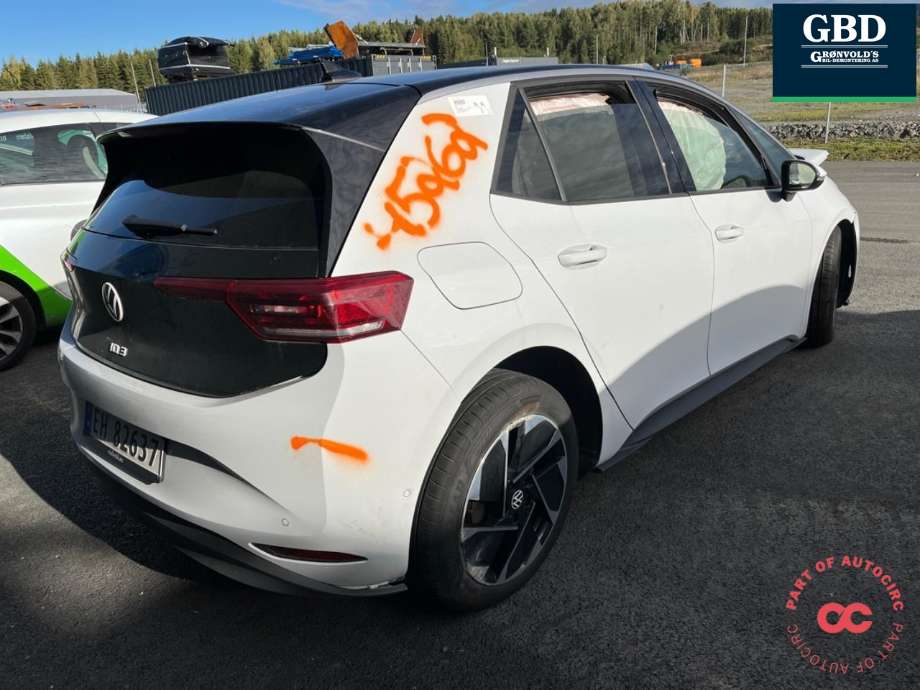 VW ID.3 2020-->> , Motorkode: EBJC, Girkassekode: UYY